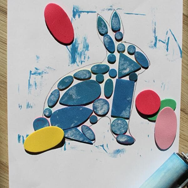 Museum break: summer foam prints
