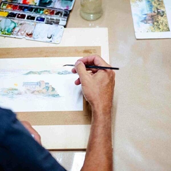 Atelier d'aquarelle : pratique et exploration