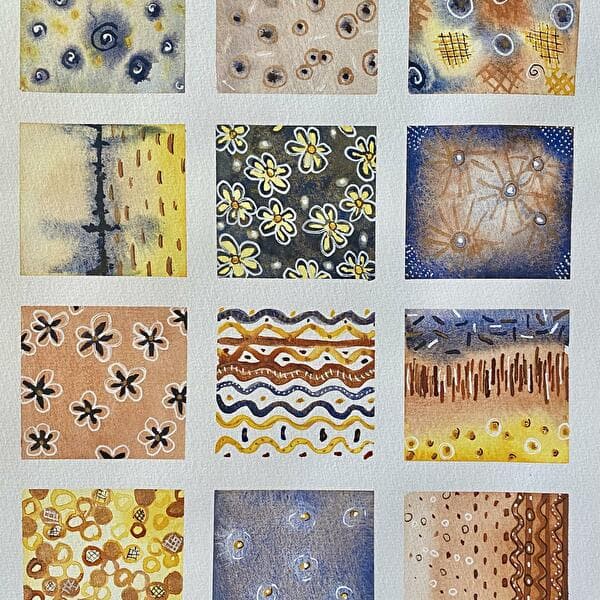 Abstract Free Watercolor Workshop