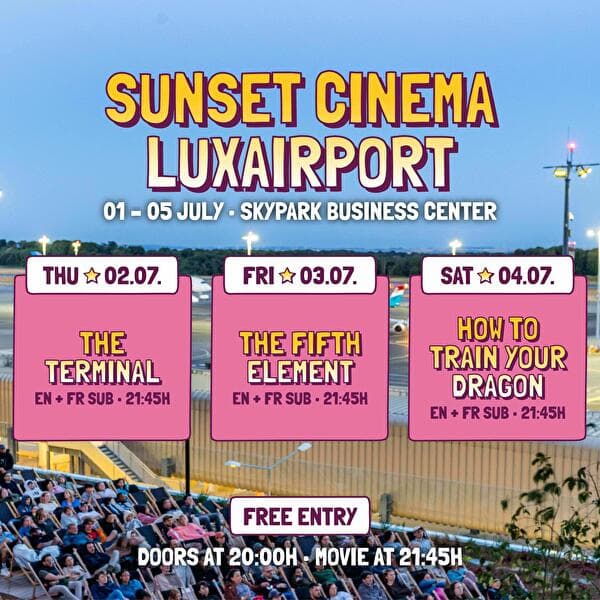 Sunset Cinema 2026 : lux-Airport
