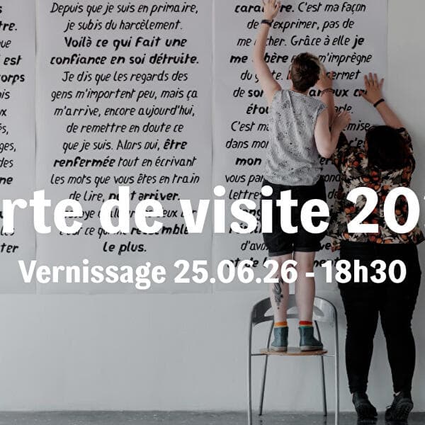 Exhibition "Carte de visite": the graduates at the gallery