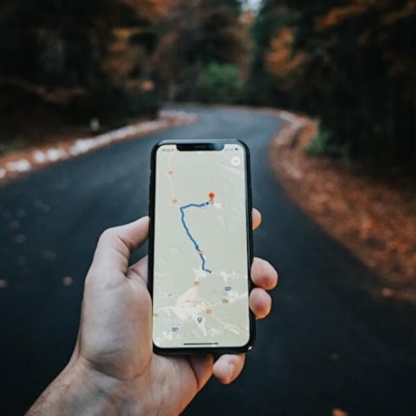 En déplacement avec le smartphone