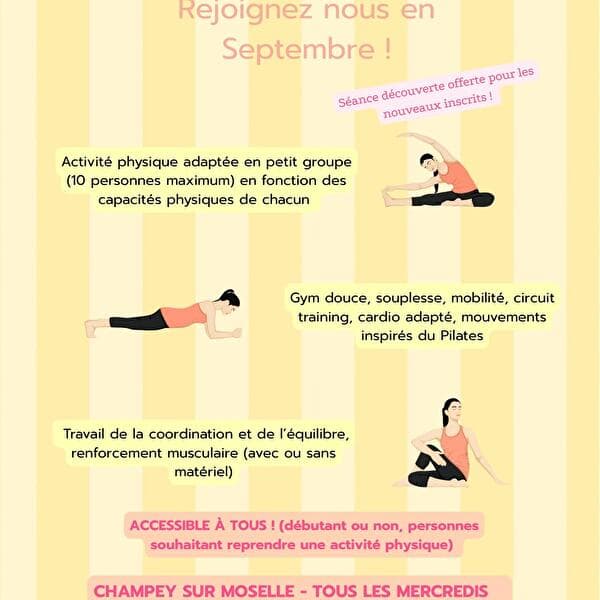 Health sport Champey sur Moselle