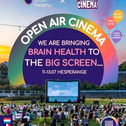 Open Air Cinema 13.07 - Get Brain Healthy
