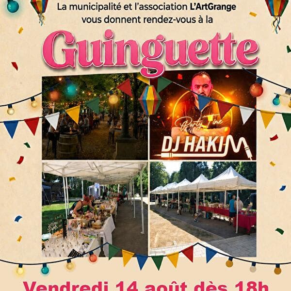 Dernière Guinguette de l'été avec DJ Hakim