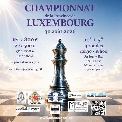 Chess Championship of the Province of Luxembourg