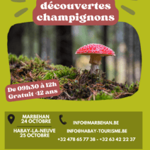 Mushroom discovery walks - Habay Tourism