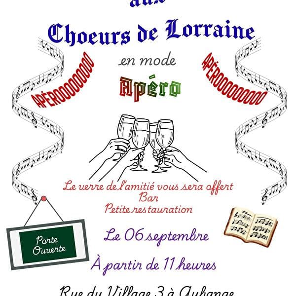 Open Day at Chœurs de Lorraine