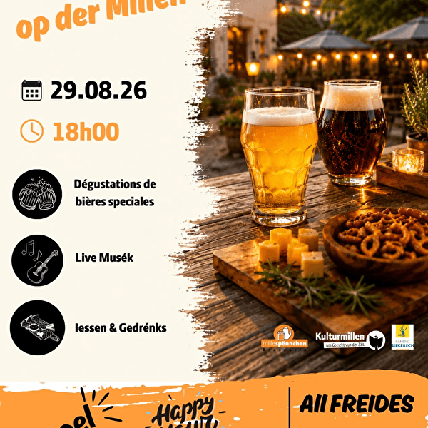 Specialty Beer & BBQ Evening at Millespënnchen Brewery!