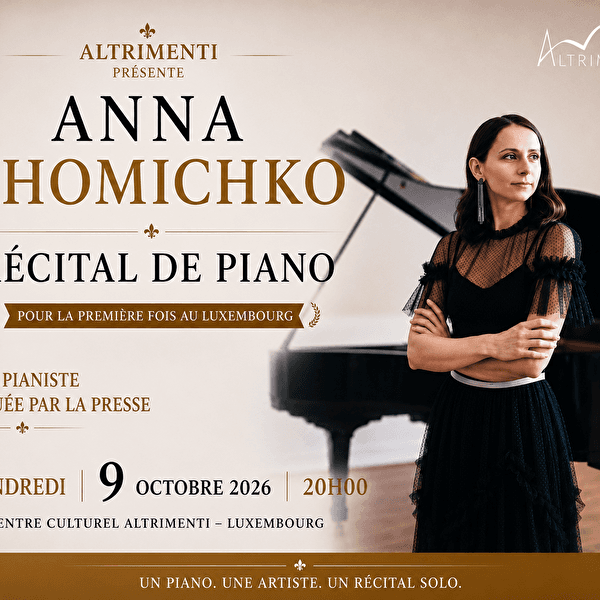 Anna Khomichko – Piano Recital