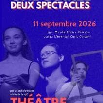 One evening, two shows – rescheduled date