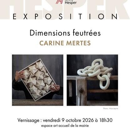 Exhibition opening – Dimensions feutrées