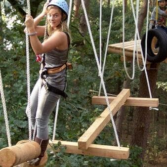 Aventure dans les arbres à Steinfort Adventure