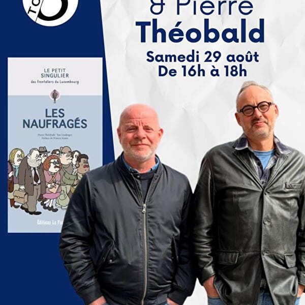 Book signing with Yan Lindingre and Pierre Théobald