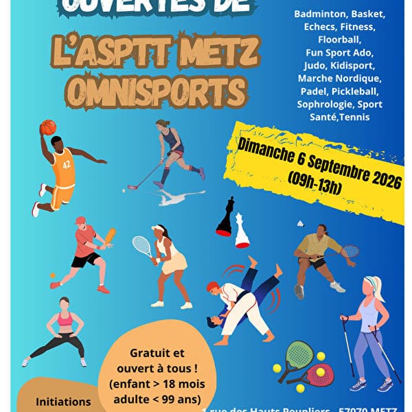 Journée portes ouvertes omnisports