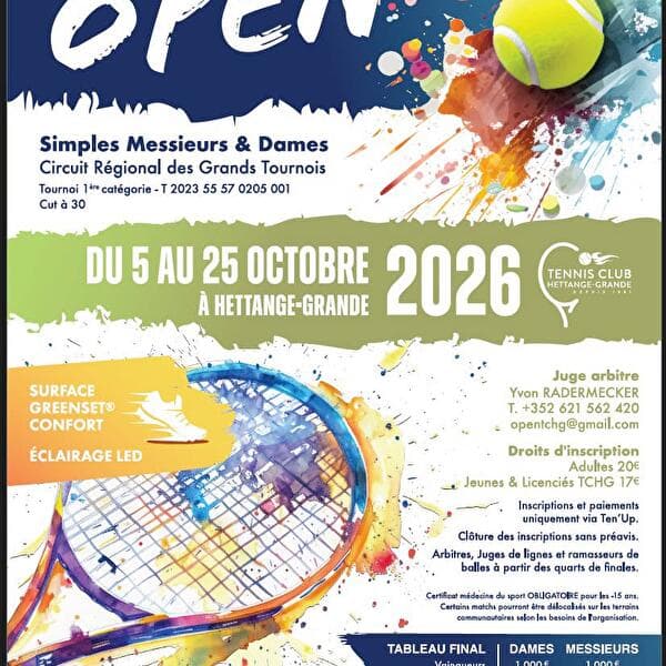 CCCE Crédit Mutuel Open – simples messieurs et dames