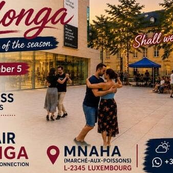 Cours de tango en plein air gratuit