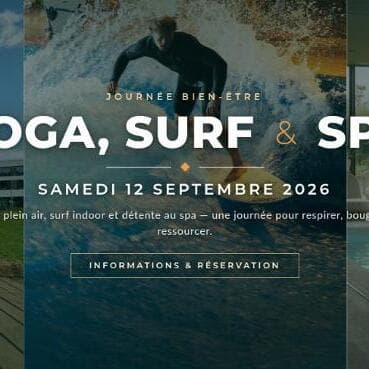 Yoga, surf & spa stage