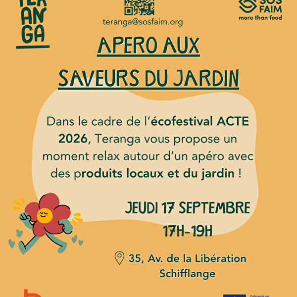 Apéro aux saveurs du jardin by Teranga