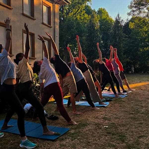 Yoga under the stars