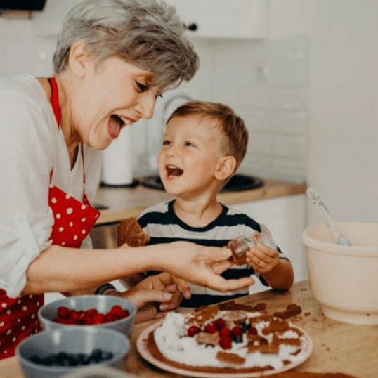 Grandparent and grandchild: a cooking workshop to share