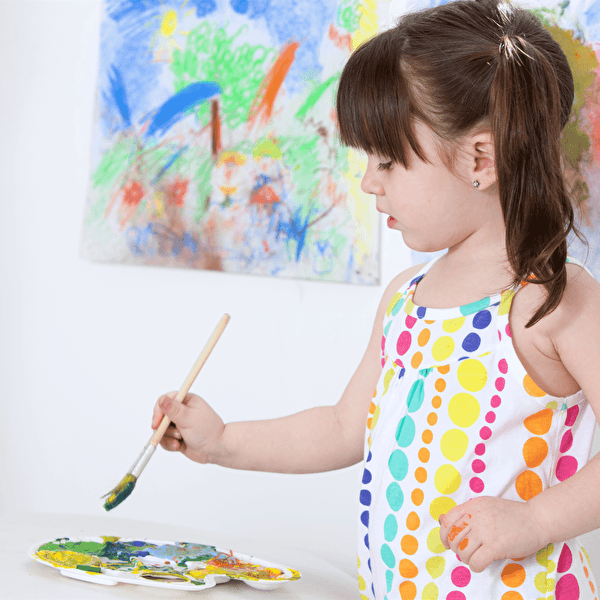 Painting workshop for toddlers