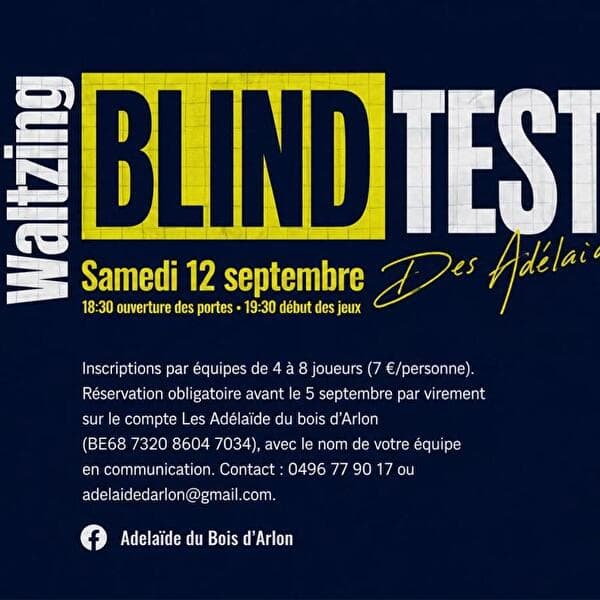 Blind test - Back to school for the Adélaïdes