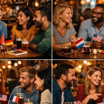 Meetup at Big Beer! Talk, Sip & Socialise — International Language Exchange Night