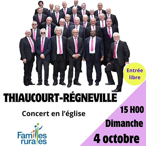 Concert by Le Chœur des Hommes de Vaucouleurs