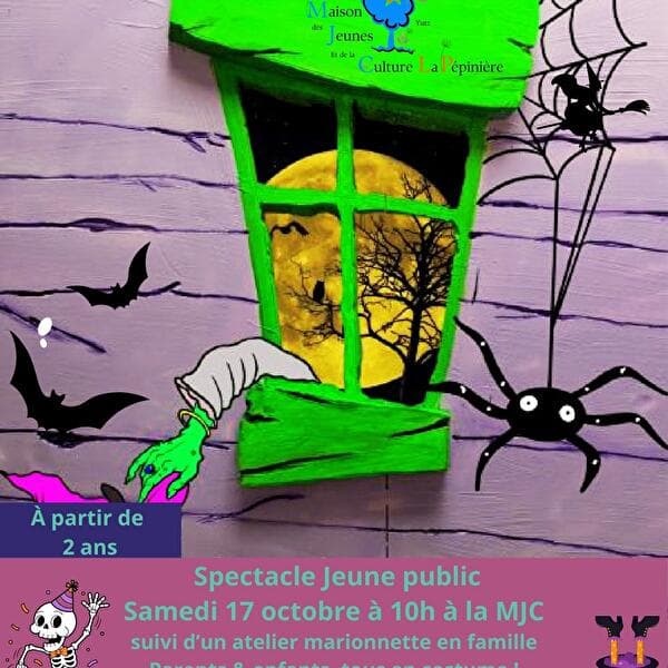 MJC: Children's show “La sorcière Gafouilla” by Marielle Picollo