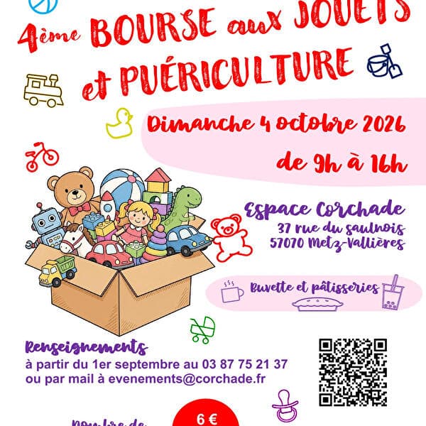 4ème Bourse aux Jouets et Puériculture