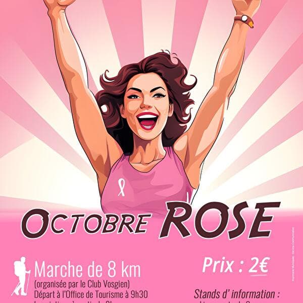 Pink October Walk