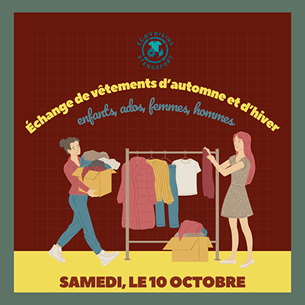 Échange de vêtements d’automne et d’hiver