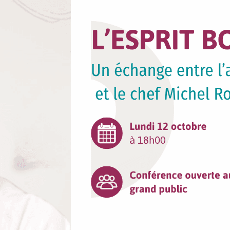 Public conference – L'esprit Bocuse