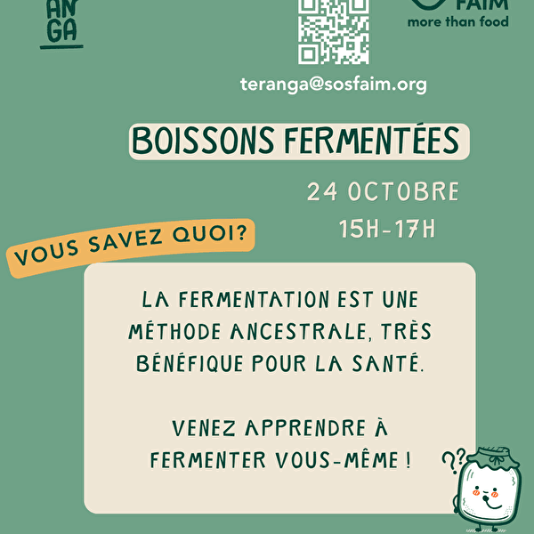 Atelier : Boissons fermentées by Teranga