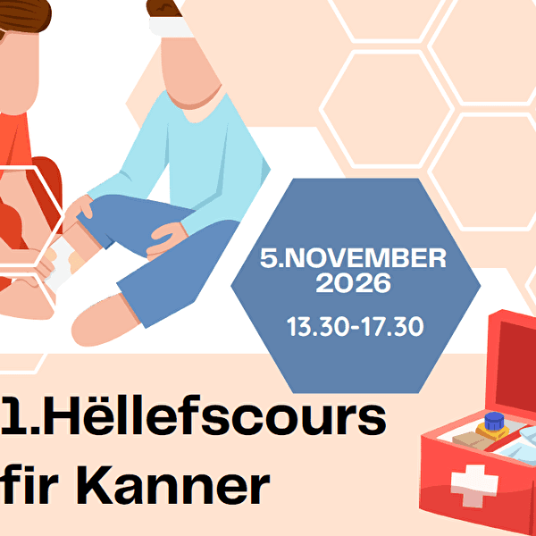 First aid course for children