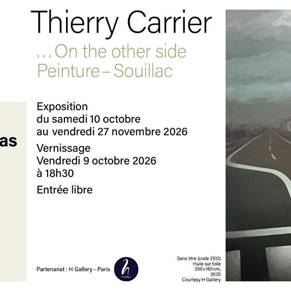 Exhibition - Thierry Carrier « ... On the other side »