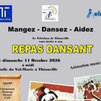 Téléthon : repas dansant