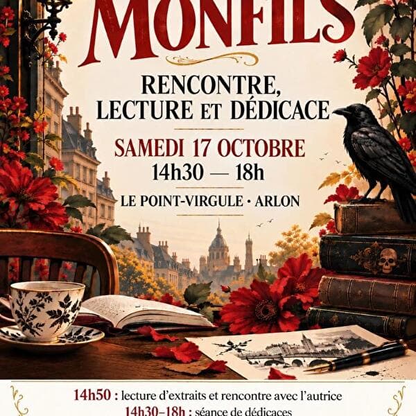 Meet-and-greet & signing “La Femme-chat” by J.-C. Servais