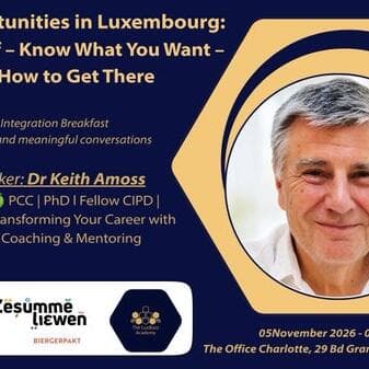 LBA Integration Breakfast with Dr Keith Amoss