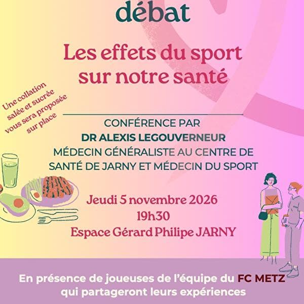 Health – Discussion conference on sport and health