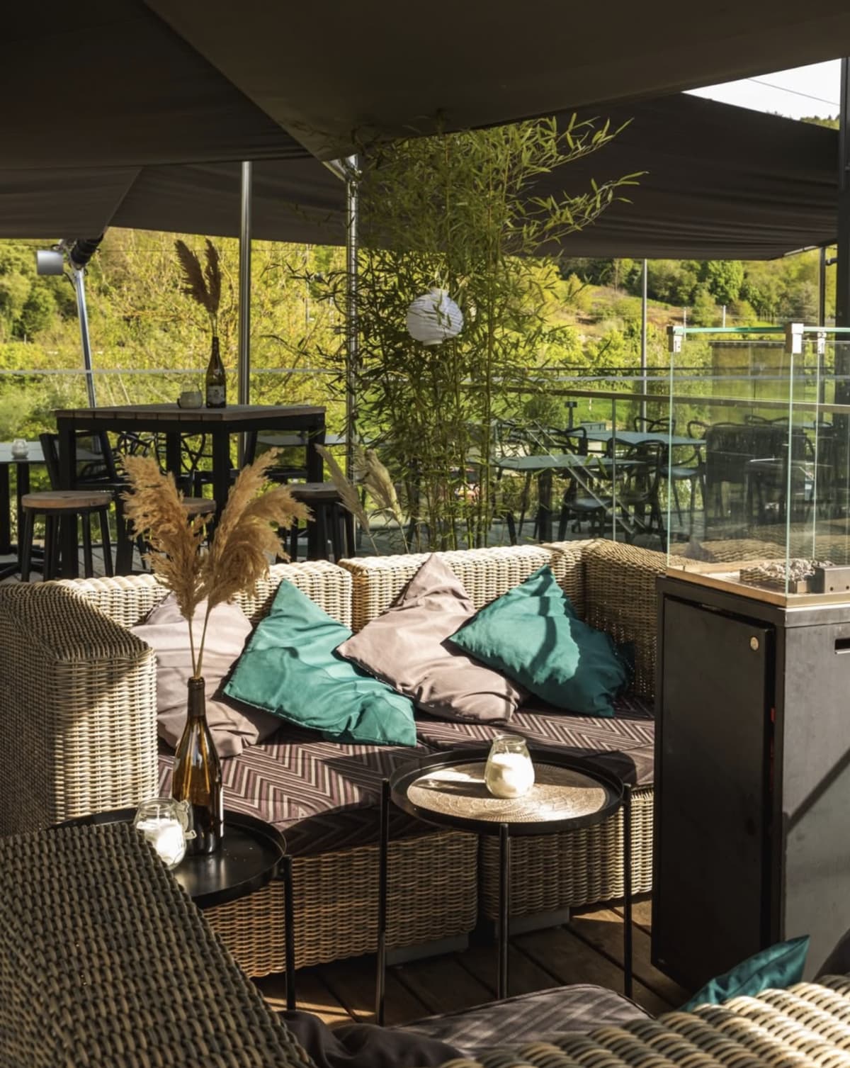 Bistro Quai: a terrace between vineyards and river - 8