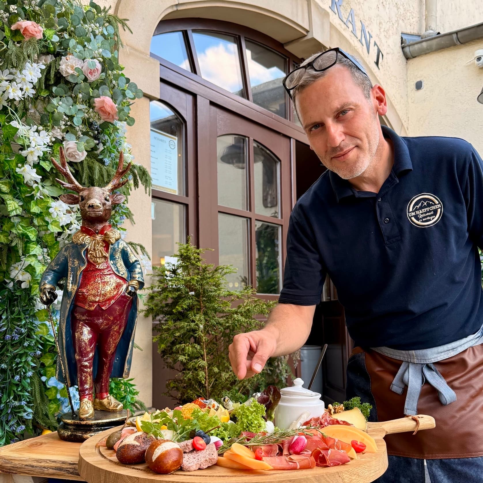 Um Haeffchen : restaurant montagnard avec jeu de quilles à Berchem