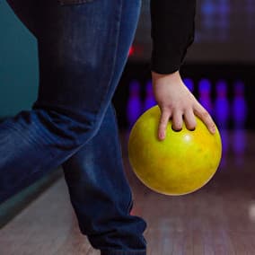 A big ball and small balls