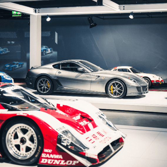 Galleria 610, the largest automobile museum in Luxembourg