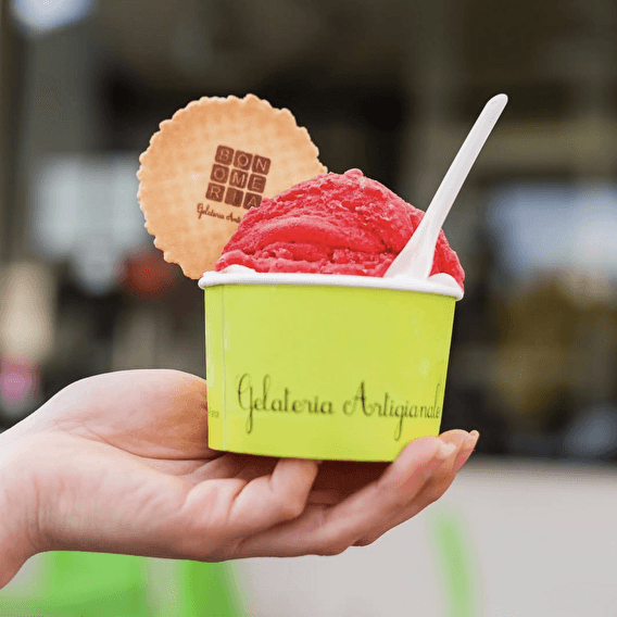 A good ice cream parlor near the Parc de Merl in Luxembourg? Bonomeria