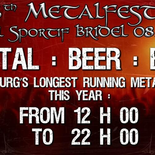 Festival de Métal Kopstal 2025 - Hall Sportif Bridel