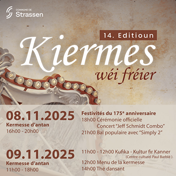 Kermesse d'antan - Kiermes wéi fréier