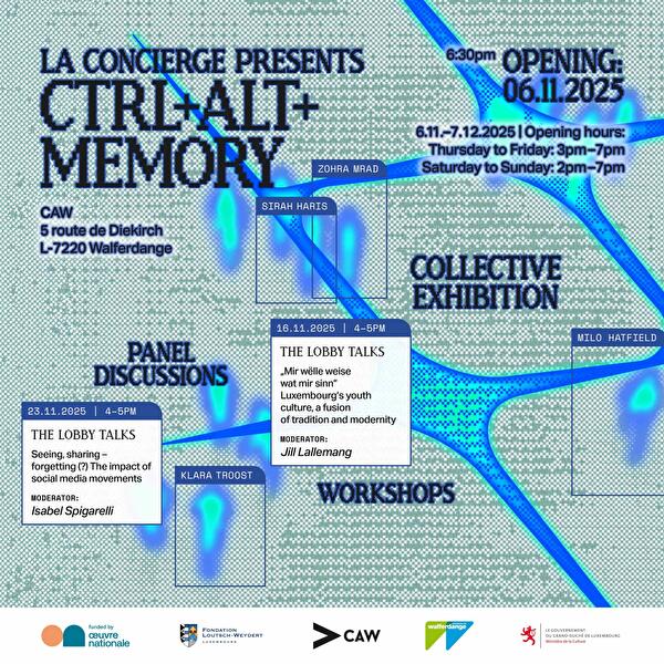 La Concierge présente CRTL+ALT+MEMORY