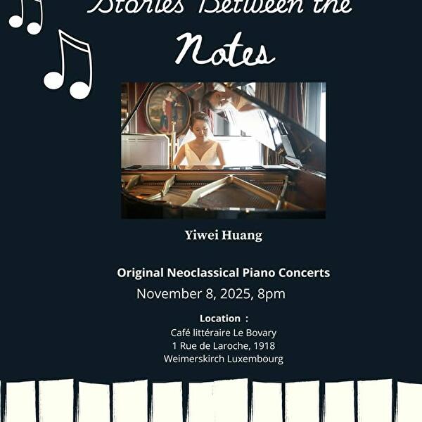 Récital de piano avec la talentueuse Yiwei Huang
